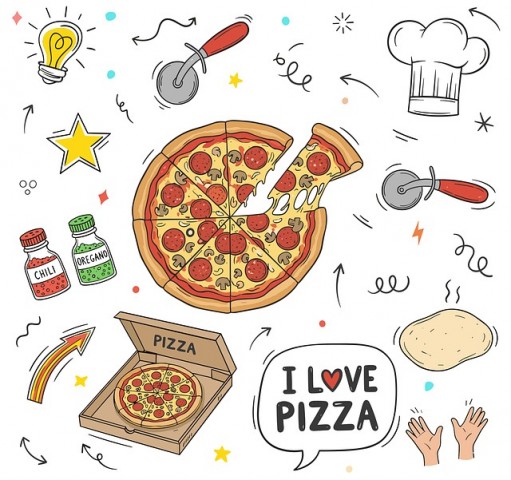 I love pizza