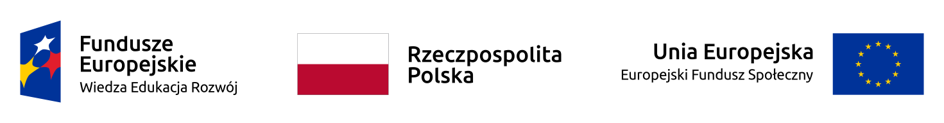 Obrazek zawiera Znak Funduszy Europejskich, flagę Polski oraz Znak Unii Europejskiej